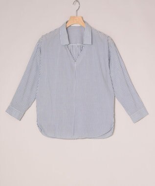 ONWARD Reuse Park 【any SiS】ブラウス春夏 ネイビー