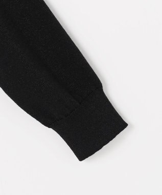 組曲 S ラメアンサンブル ニット ブラック系