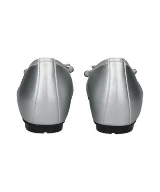 Bridget Birkin ＜3E＞【Bridget Birkin Walk】インヒールリボンパンプス シルバー