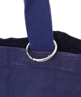 J.PRESS MEN 【J.PRESS ORIGINALS】【UNISEX】Garment Dyed Cotton Embroidery Eco Bag パープル系