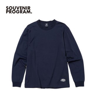 J.PRESS MEN 【J.PRESS ORIGINALS】【UNISEX】Cotton Jersey Small Logo Long Sleeve T-shirt