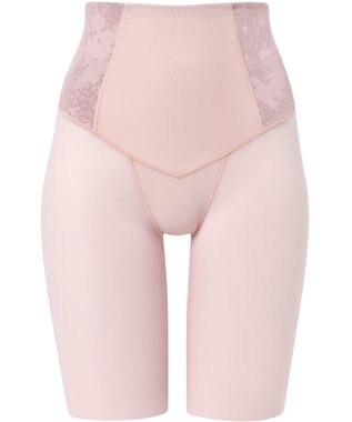 WACOAL ガードル 【肌リフト】 下半身のたるみをリフトアップ スリムなシルエット ロング丈 一枚ばき可能 レディース GRC424 /ワコール ピンクベージュ