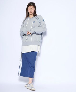 OP／FILA 【Kappa】ウーブンビステジャケット グレー