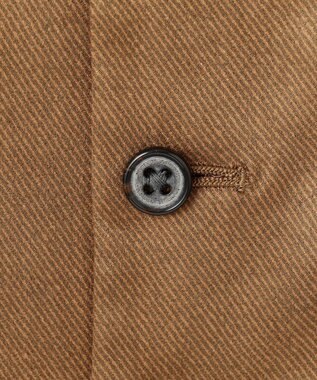 JOSEPH ABBOUD 【ストレッチ/スウェードタッチ/JAPANファブリック】コマ スウェード ベスト キャメル系