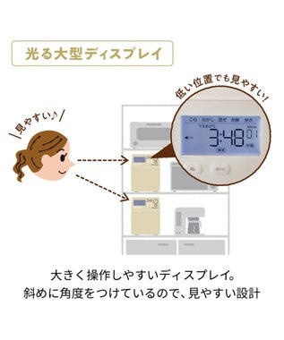 YAMATO テーブル＆キッチン 【レコルト】コンパクトベーカリー  クリームホワイト  RBK-1(W) ホワイト