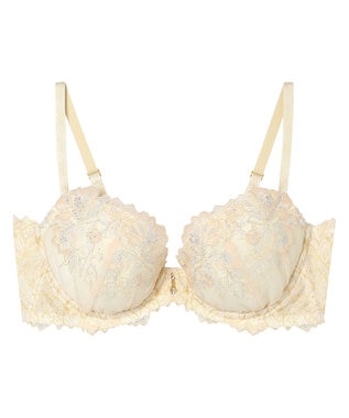 AMPHI ブラジャー ふっくらまる胸キープ 脇高設計 脇・背中スッキリ Gカップまで対応 大きいサイズ 【Hold Day Bra ホールドデイブラ】 BYJ305 アンフィ／ワコール