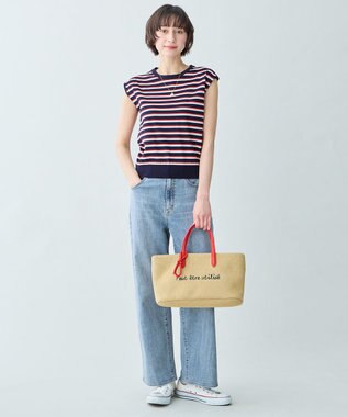 ANY ツインニットセット（ノースリーブニット＋カーディガン） エクリュ