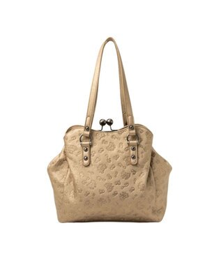 ANNA SUI ノーブル 2way口金ハンドバッグ ゴールド