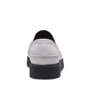 REGAL FOOT COMMUNITY 【リーガルレディース】F81R ギャザーローファー カジュアルシューズ グレーアイボリー