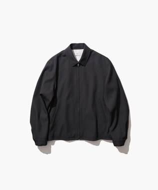 ATON BACK SATIN | ハリントンジャケット - UNISEX CHARCOAL GRAY