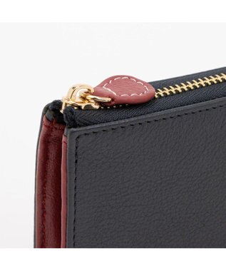 UNBILLION アトランタ ATLANTA / 牛革L字ファスナー長財布 ネイビー