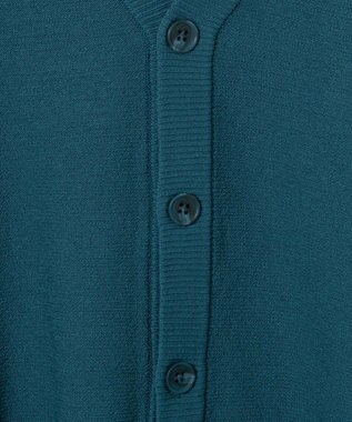 WEGO 【ユニセックス着用ITEM/紫外線対策/冷房対策】オーバーフィットドライタッチカーディガン ブルー