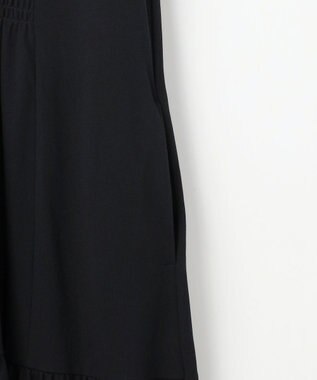 組曲 【先行予約・WEB限定】サマージャージー ティアードワンピース ブラック系