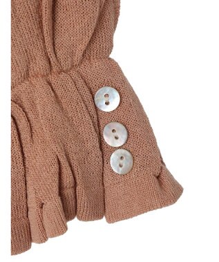 Green Parks ・ｆｕｒｒｙ　ｒａｔｅ　シアー×ギャザープルオーバー Pink