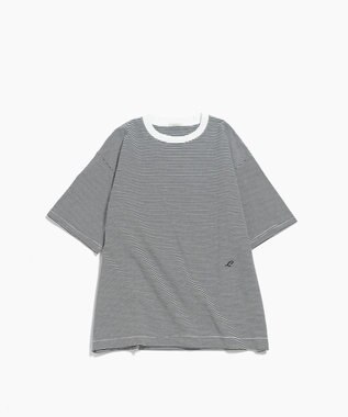 LENO THIN BORDER T-SHIRT / 細ボーダーTシャツ 《UNISEX》 WHITE×NAVY