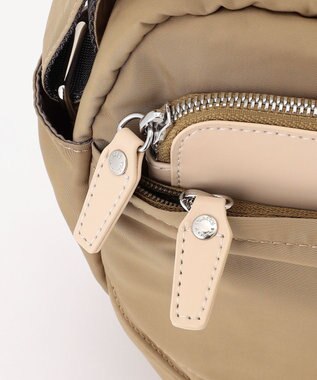 Y'SACCS ポリエステルツイル ショルダーバッグ ベージュ