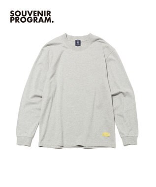 J.PRESS MEN 【J.PRESS ORIGINALS】【UNISEX】Cotton Jersey Small Logo Long Sleeve T-shirt