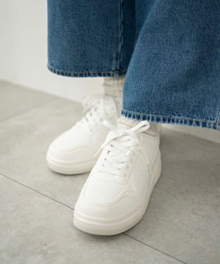 WEGO ベーシックスニーカー ホワイト