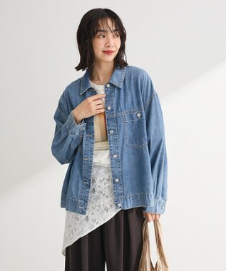 Green Parks シアーデニムシャツＧジャン