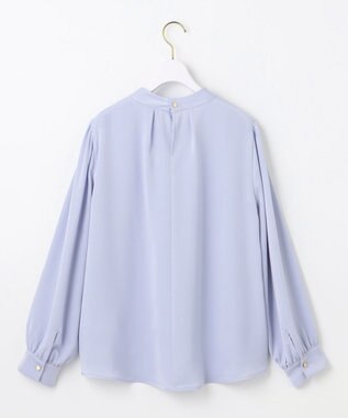 ANY SIS 【洗える】4WAYボウタイ ブラウス ライトブルー