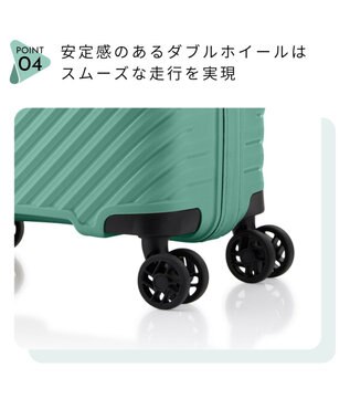 Samsonite アメリカンツーリスター スーツケース 35L ダイアジップ スピナー55 DIAZIP グリーン