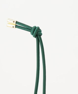 J.PRESS LADIES 【WEB限定カラーあり・セットアイテム】コインケース付き スマホ ポシェット グリーン系