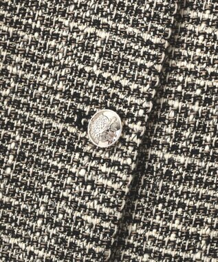 YECCA VECCA ツイードペプラムジレ Mix