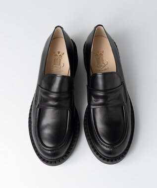 BONTRE 【BONTRE/ボントレ】パフィーベルトローファー/40751-US ブラック