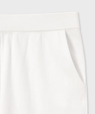 Paul Smith ハンドクラフトエンブロイダリー ニット トラウザーズ ホワイト
