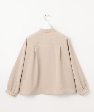 J.PRESS LADIES S 【洗える・接触冷感・防シワ・吸水速乾】BREEZE COOL シャツ ブラウス ベージュ系