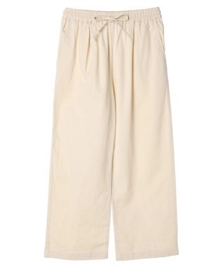 Green Parks イージーワイドパンツ Ivory