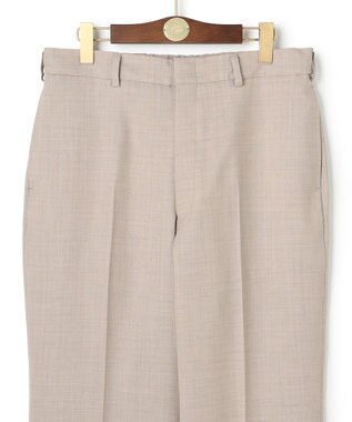 J.PRESS MEN 【J.PRESS ORIGINALS】Hight Twist Hopsack Spindle New Piped Stem Slacks / Japan Made ベージュ系