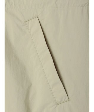 earth music&ecology テックフードロングコート Light Khaki