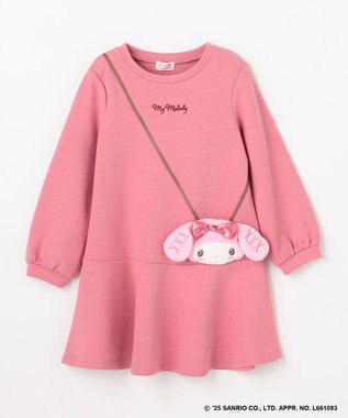 ANY KIDS 【マイメロディ＆クロミ×ANY KIDS】ポシェット ワンピース ピンク×マイメロディ