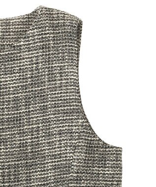 YECCA VECCA ツイードペプラムジレ Mix