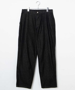 WEGO デニムイージーワイドパンツ ブラック