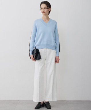 ICB L 【先行予約】シェルタリングドライオックス ワイドパンツ オフホワイト