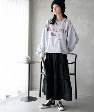 WEGO ダメージスウェット 柄1