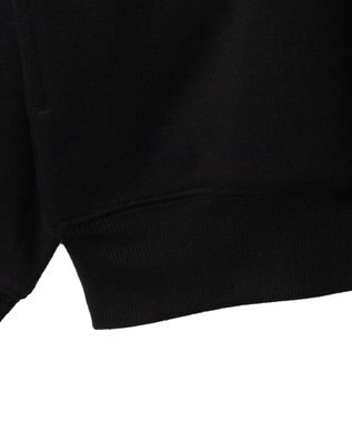 WEGO サークルロゴハーフジッププルオーバー ブラック