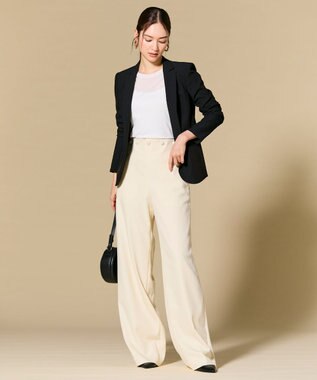 BEIGE， 【L-size・セットアップ対応 】LUIZA / テーラードジャケット Black