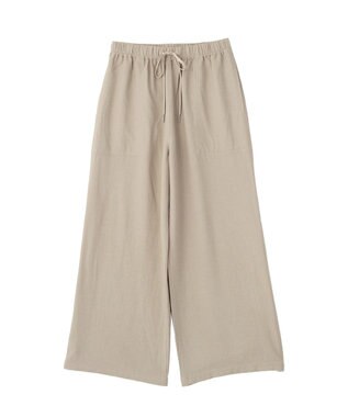 AMERICAN HOLIC 【マルチ機能】ベイカーリラックスパンツ Beige