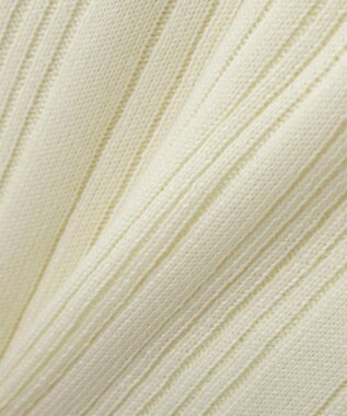 Green Parks レースドッキングニットカーディガン Ecru