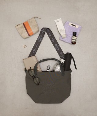 russet ナイロン2WAYタウントートバッグ(CE-1673-WEB) Gray