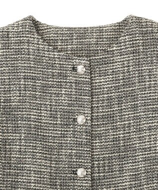 YECCA VECCA ツイードペプラムジレ Mix