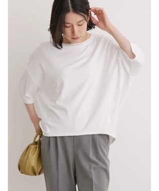 AMERICAN HOLIC ＵＶカット　コクーン半袖カットプルオーバー Off White