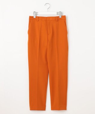 自由区 S 【WEB限定カラーあり・撥水加工】TRギャバテーパード パンツ オレンジ系