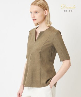  CAROLE / ペプラムブラウス