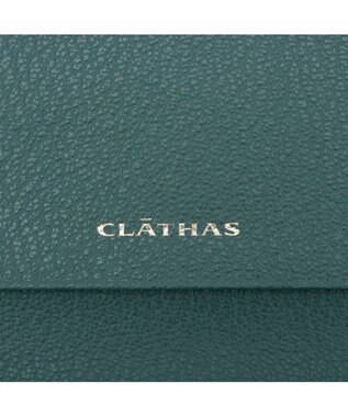 CLATHAS ソフィア かぶせ長財布 グリーン