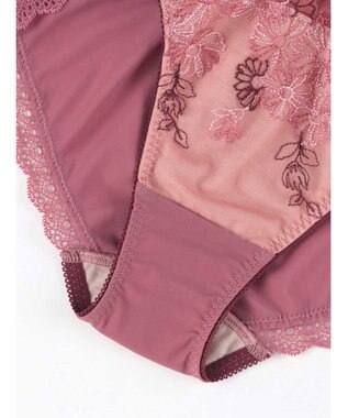 AMPHI ショーツ 【BRAGENIC ブラジェニック 脇高細見えタイプ】 BMI353とペア 吸汗速乾(後ろ身頃) アウターにひびきにくい(裾) PMI153 アンフィ／ワコール ロマンピンク