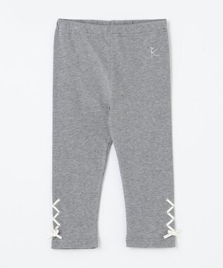 組曲 KIDS 【110-140㎝】ベア天 レギンス グレー系